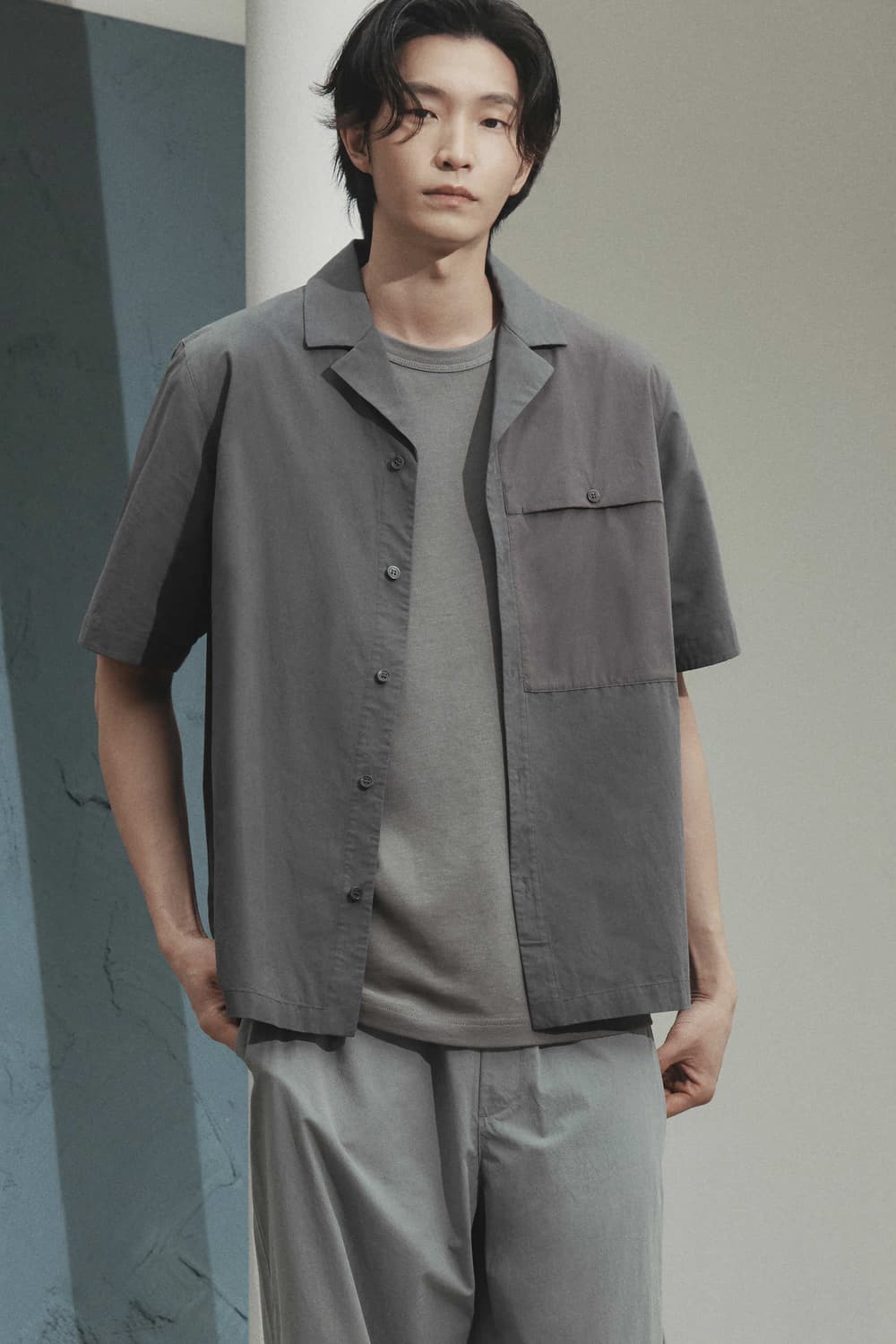 [코스] 패치포켓 쇼트 슬리브 셔츠 상품이미지10