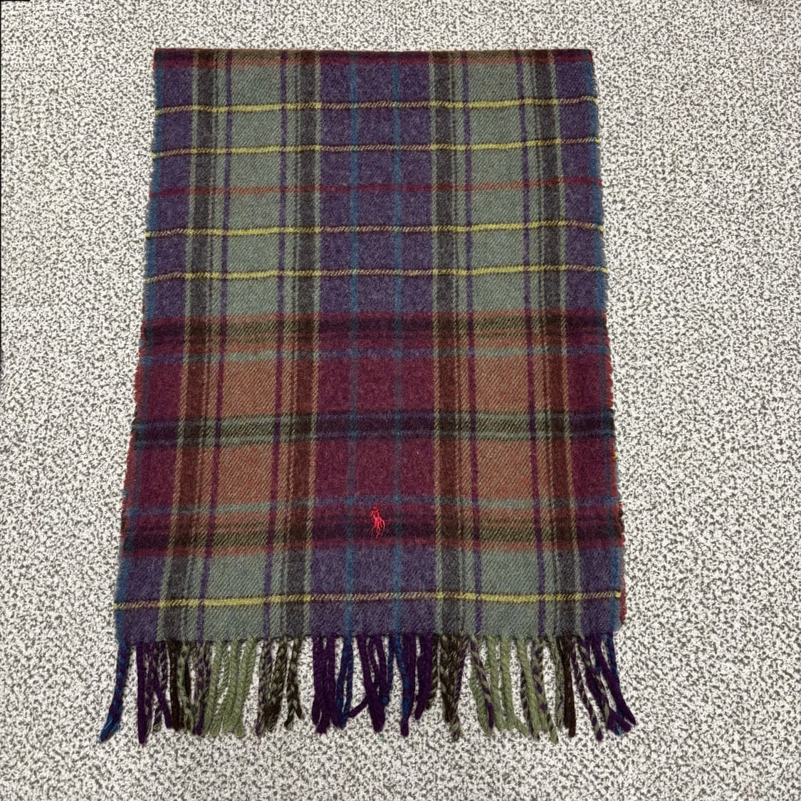 [택포,램스울100] 폴로 랄프로렌 이태리 머플러 목도리 [A+] 상품이미지1