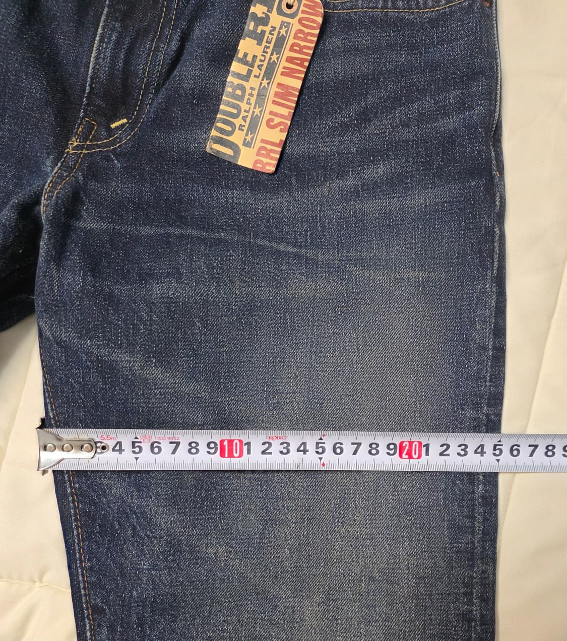 RRL 더블알엘 슬림 내로우 데님 팬츠 상품이미지5