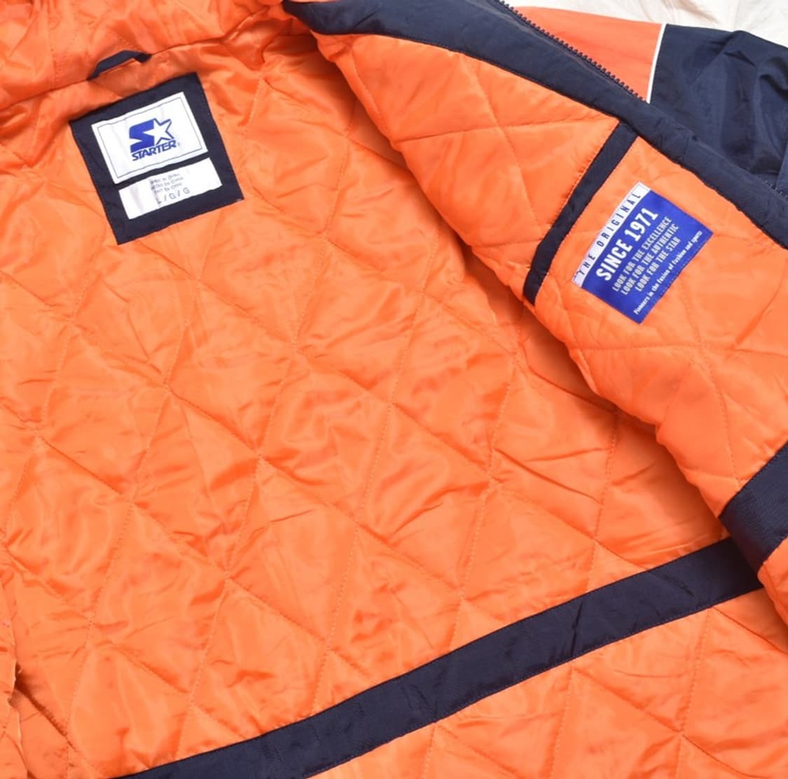 스타터 올드스쿨 베어 빅패치 돕바 롱패딩 N1034 상품이미지5