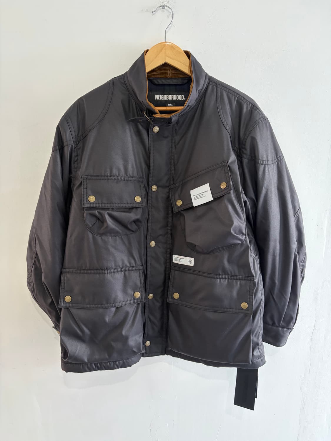 네이버후드 모터사이클 자켓 상품이미지1