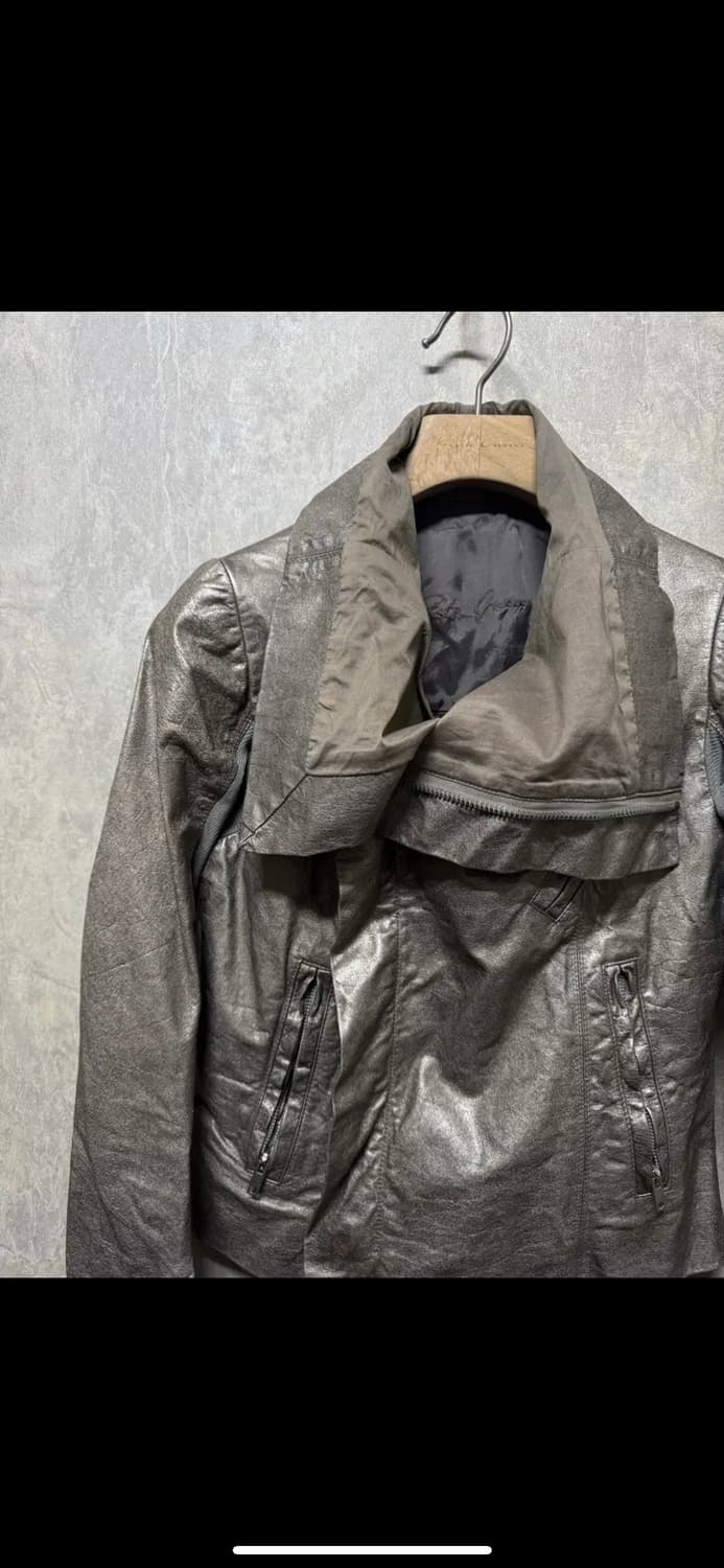 Rick owens 릭오웬스 나스카 골드 레더 자켓 상품이미지3