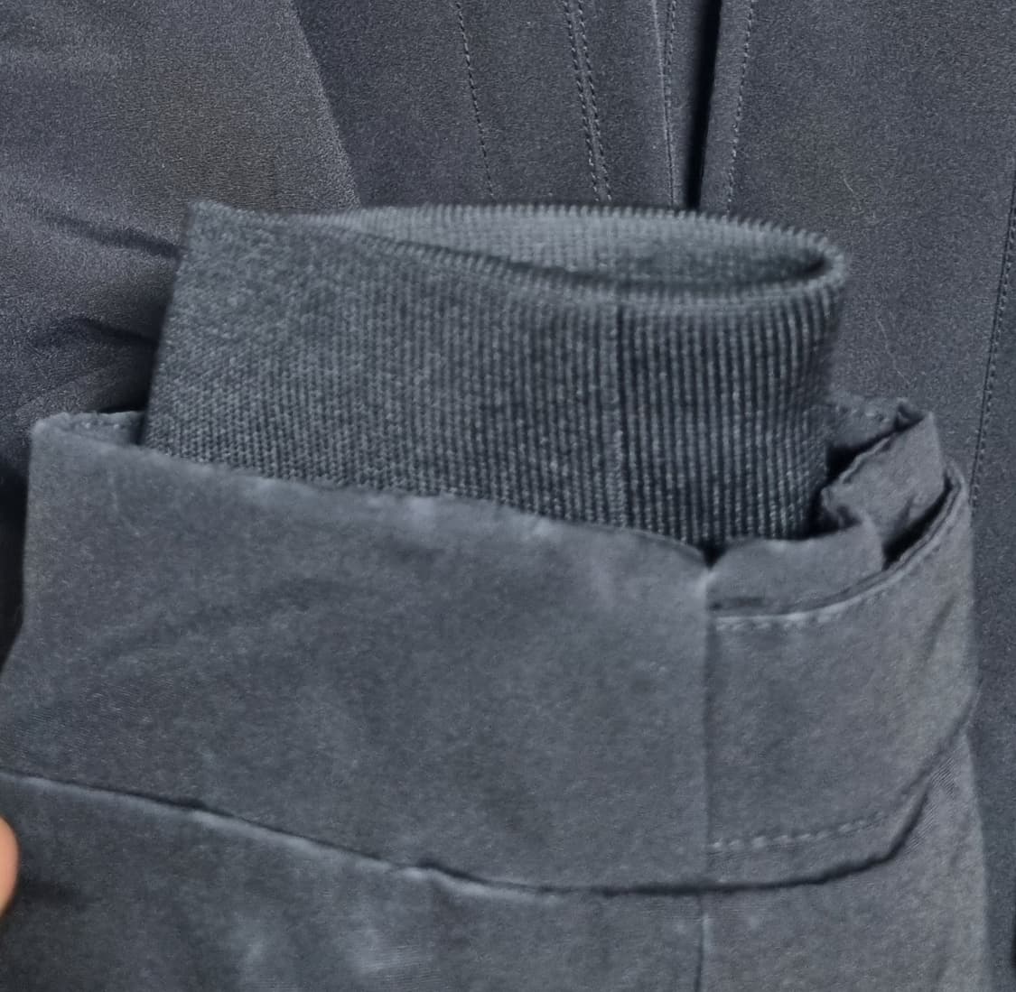 S ) 내셔널지오그래픽 블랙 덕다운 오리털패딩 상품이미지4