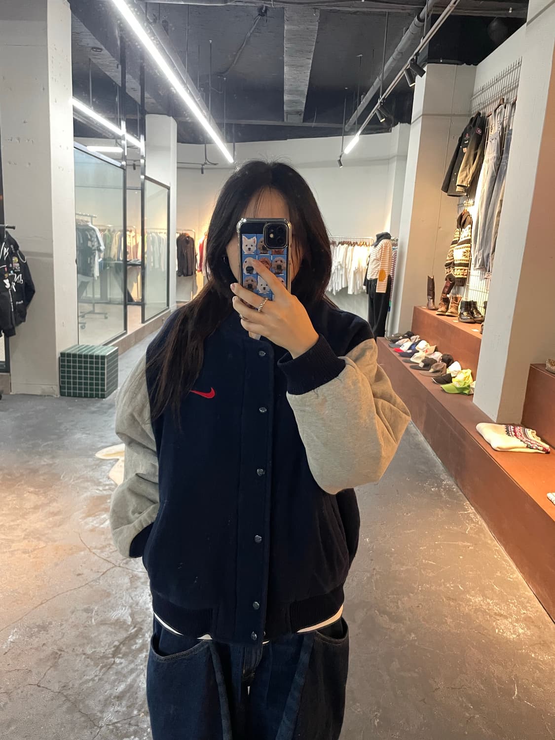 나이키 올드스쿨 스타디움 봄버 재킷 H10 상품이미지1