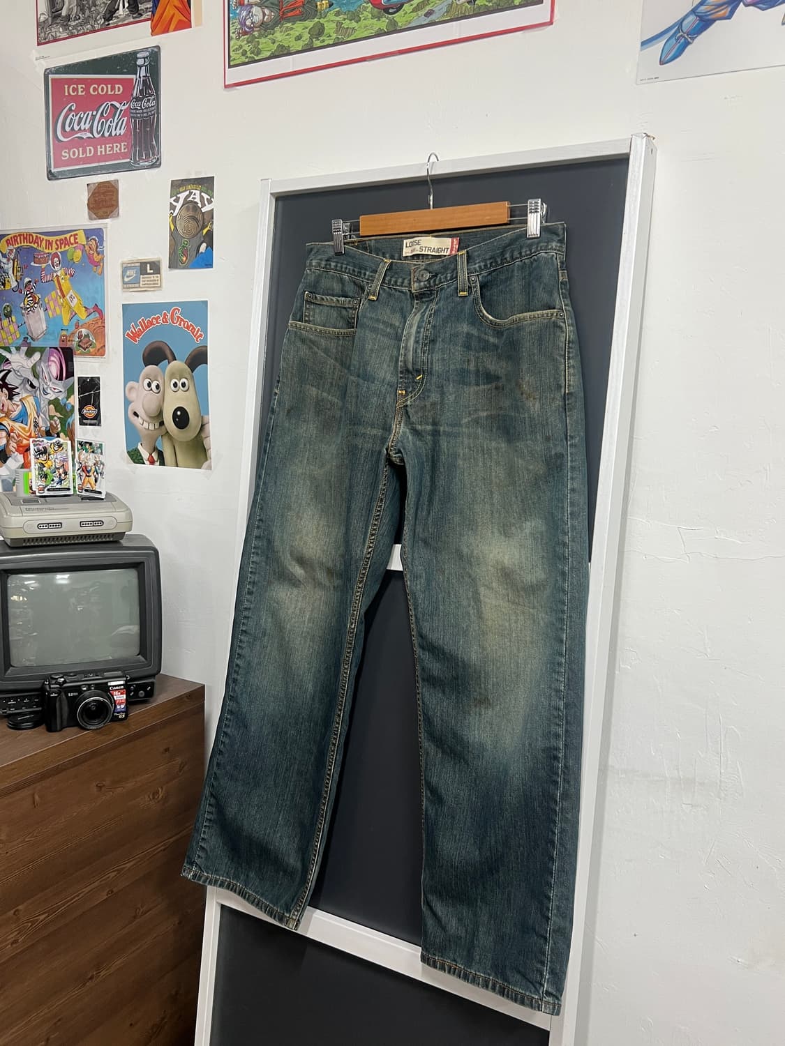 00‘s Levis 리바이스 569 루즈 스트레이트 데님 팬츠 상품이미지10