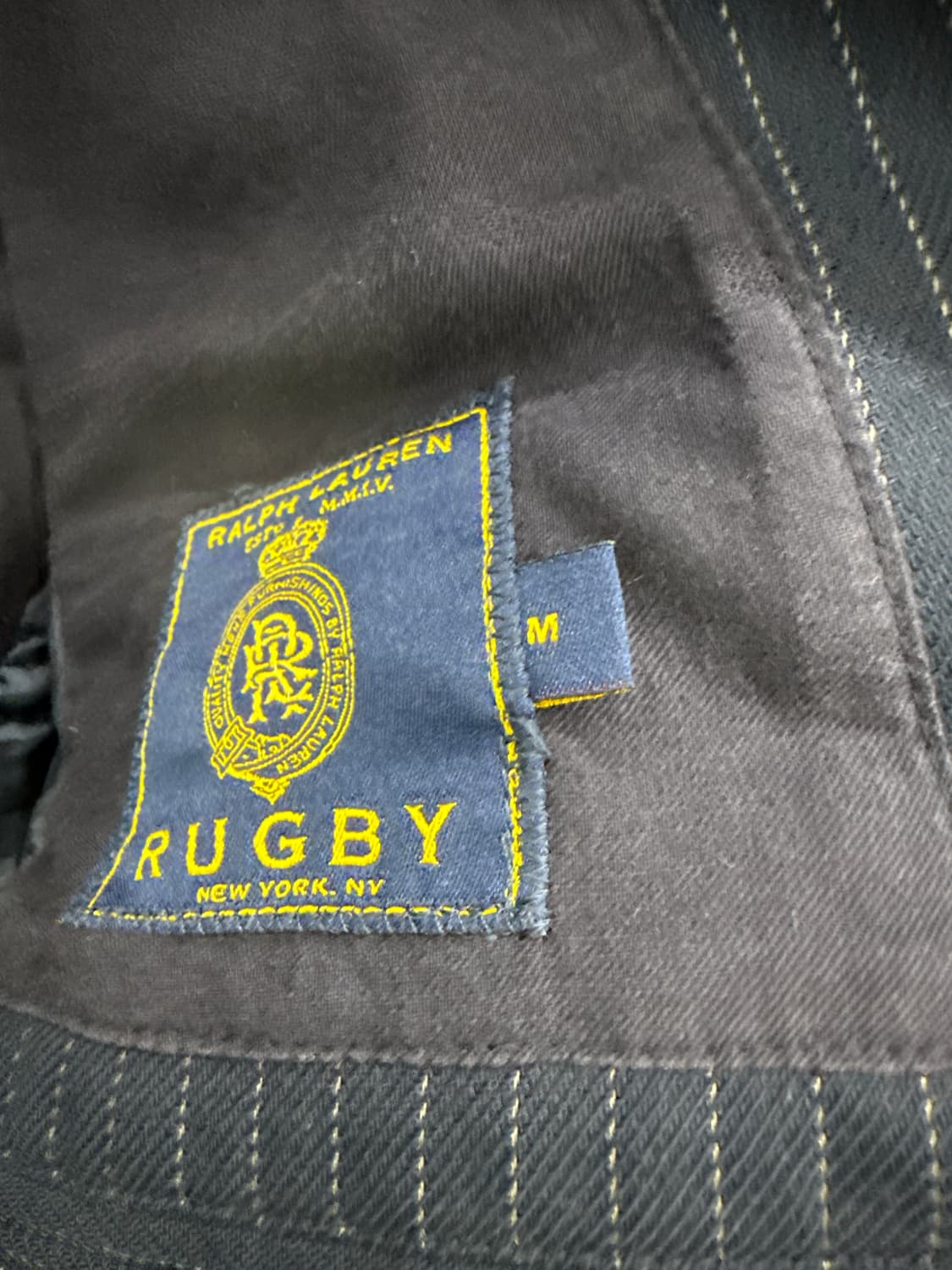 RUGBY Ralph Lauren Navy Pinstripe Blazer 상품이미지8