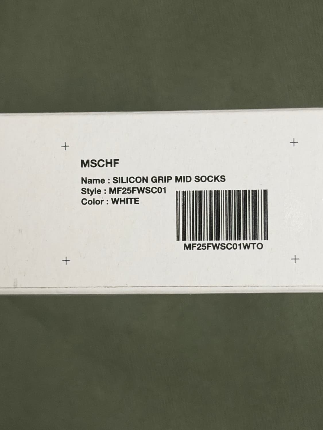 (새상품) 미스치프 양말 상품이미지2