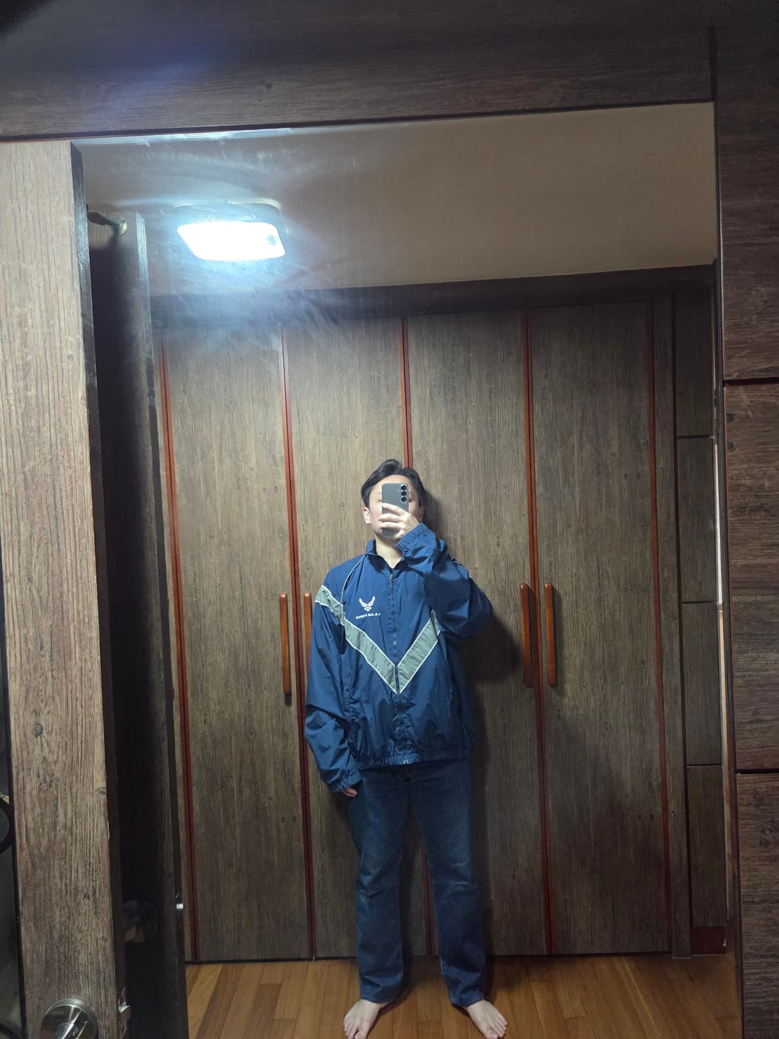 [105~110]USAF ipfu 미군 공군바람막이 상품이미지10