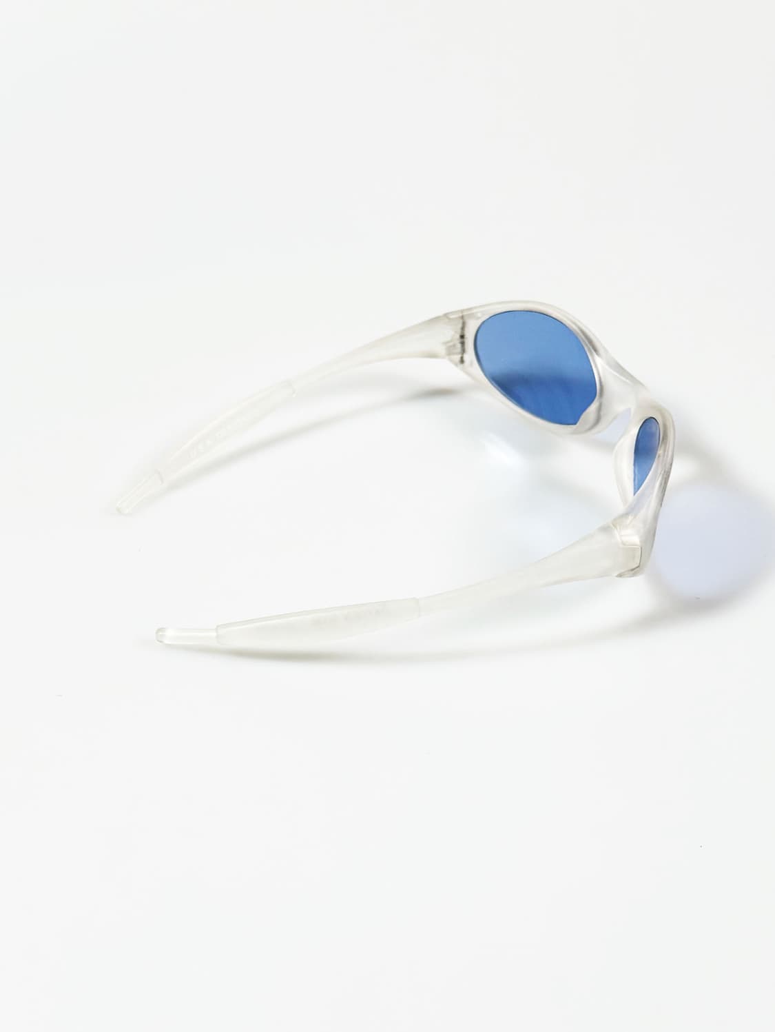 90s OXYGEN 오벌 랩 어라운드 프레임 틴트 빈티지 선글라스 상품이미지4