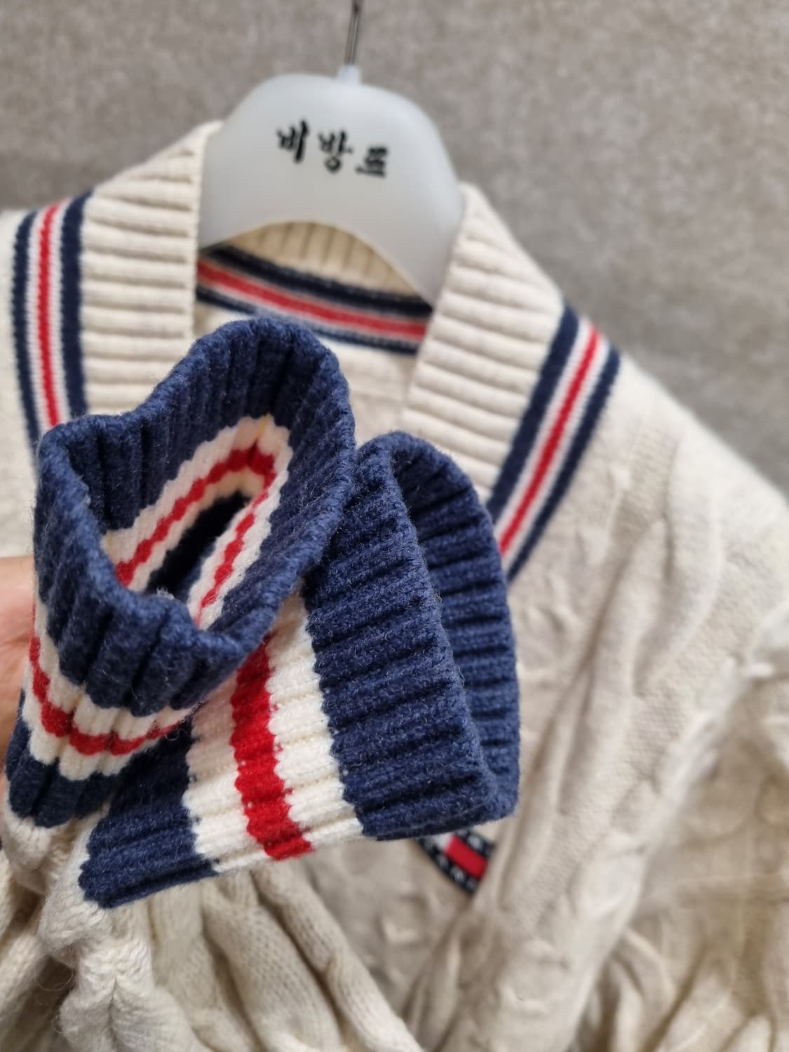 여성 S 타미진스 케이블 울 스웨터 원피스 상품이미지5