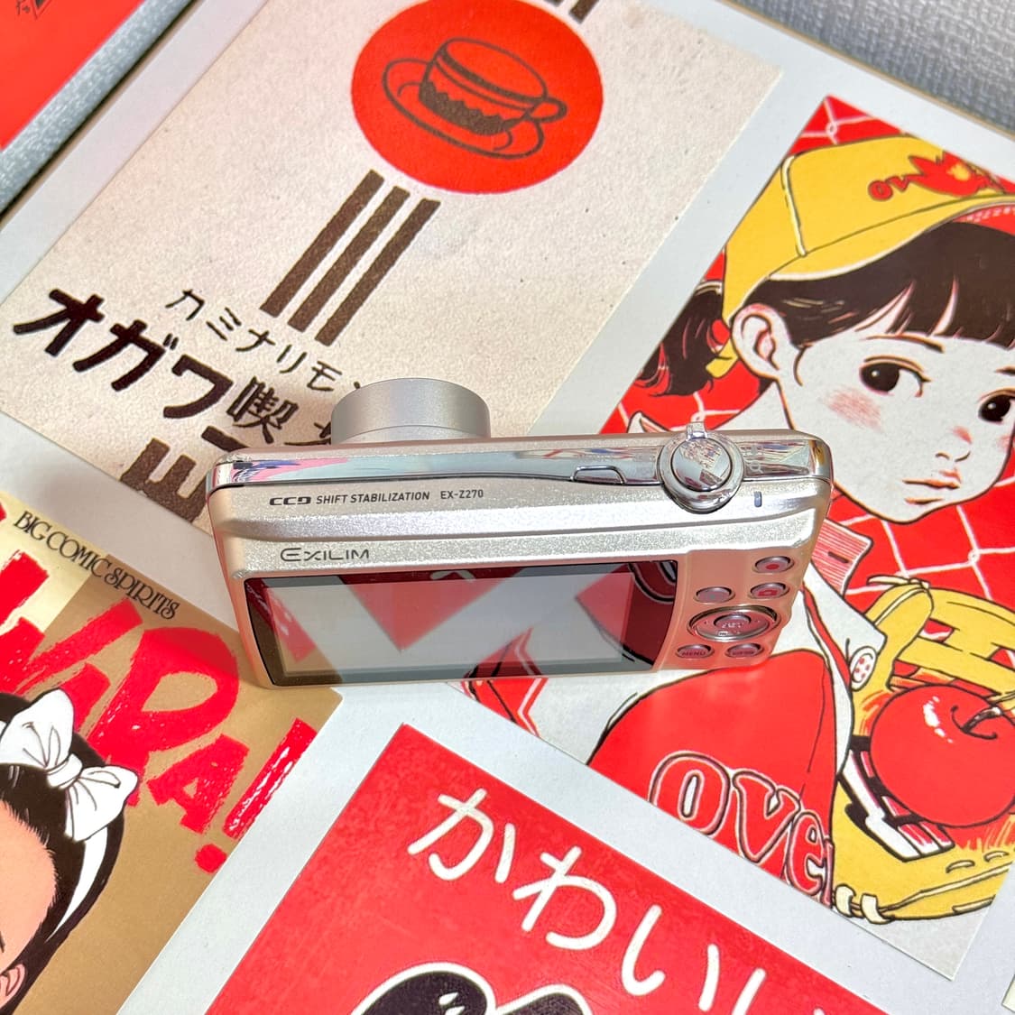 카시오 엑슬림 EX-Z270 실버 빈티지디카 상품이미지3