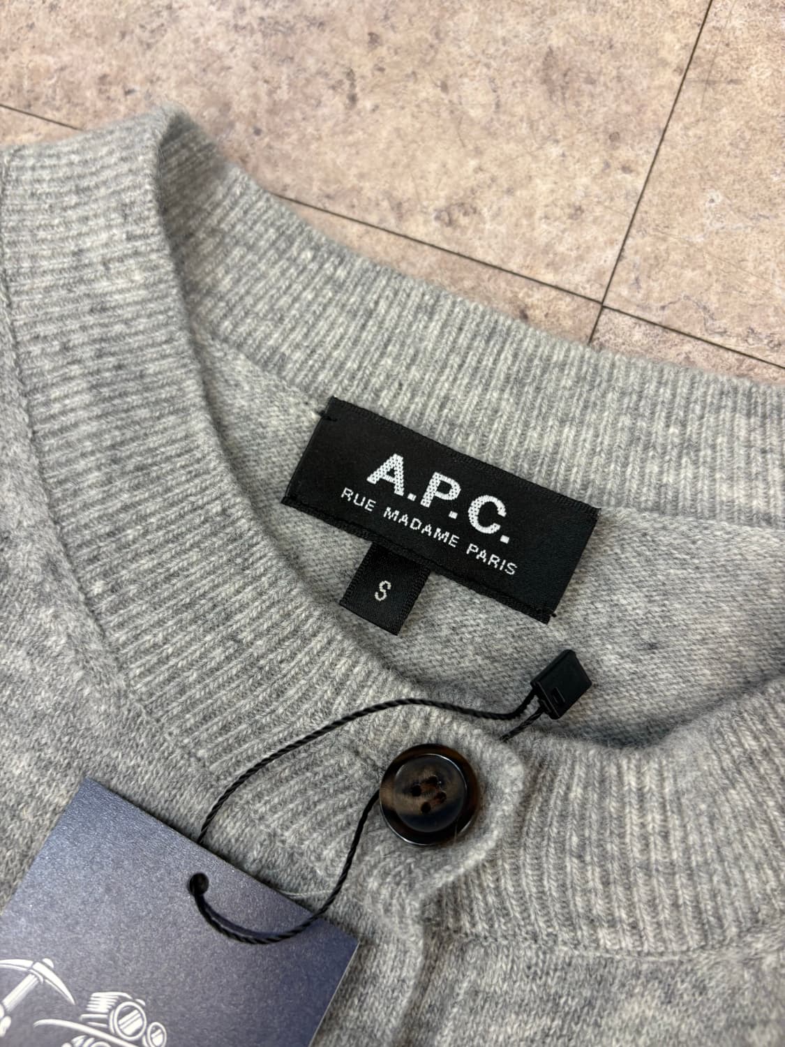 A.P.C. 그레이 가디건 #csz4340 상품이미지3