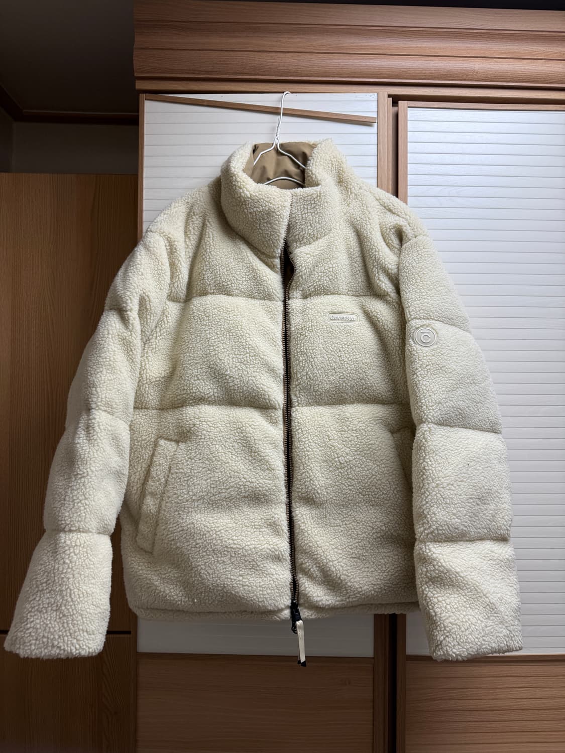 커버낫 RDS 리버시블 플리스 다운 점퍼 상품이미지1