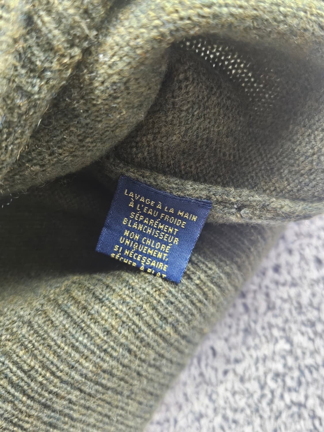 폴로랄프로렌 베이직 래글런 니트 스웨터 ( L ) / 11560 상품이미지9