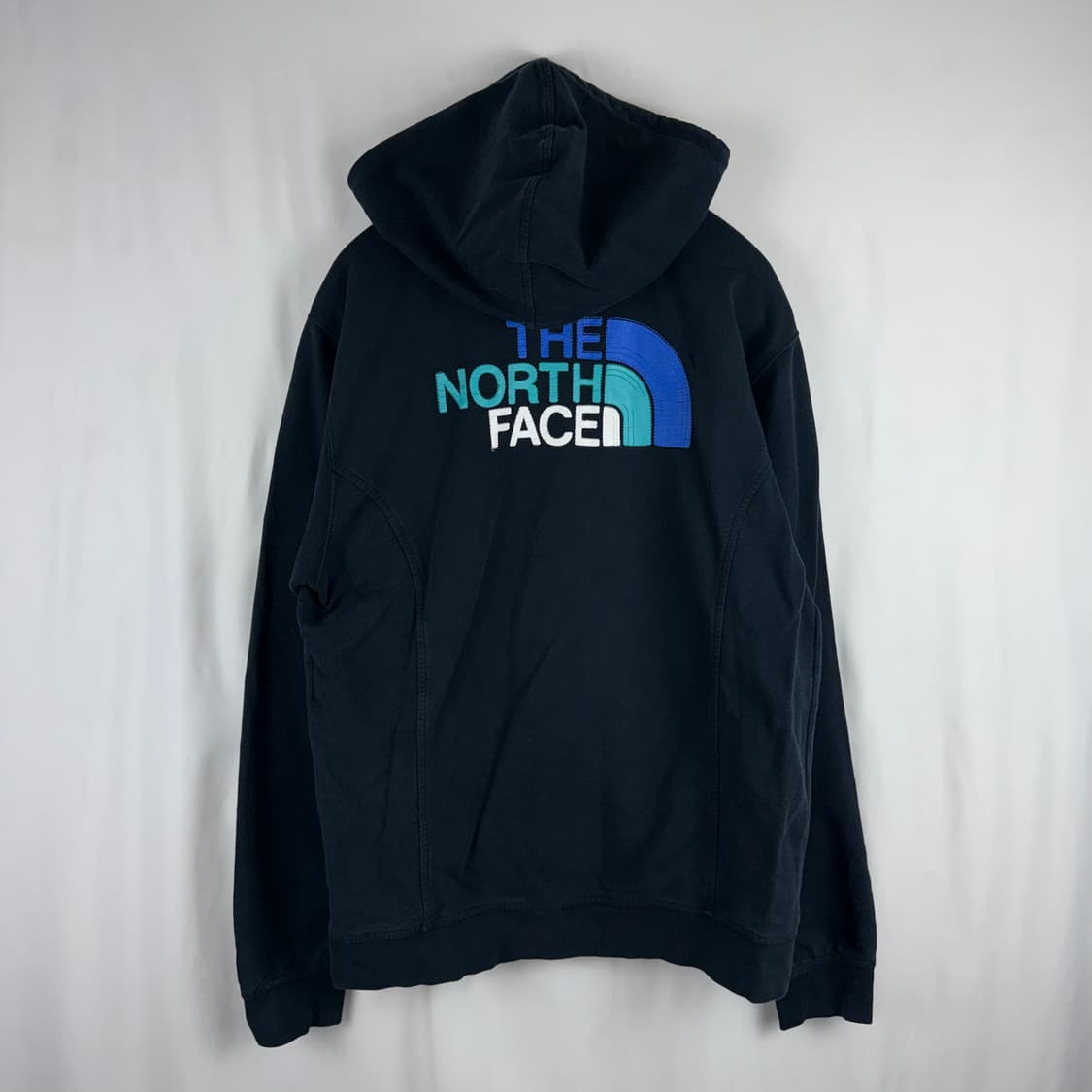 (무료배송)L) 노스페이스 로고 후드집업 네이비 상품이미지6
