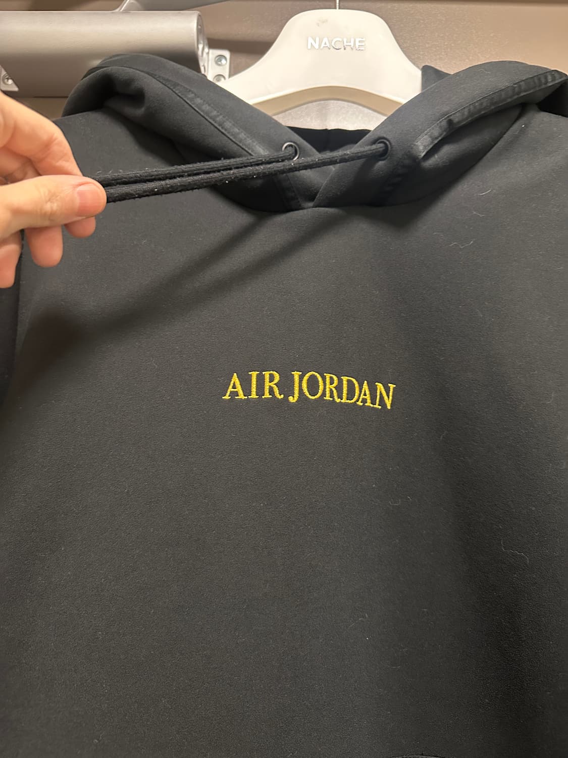 나이키 에어조던 리마스티드 풀오버 후디 블랙 L 상품이미지2