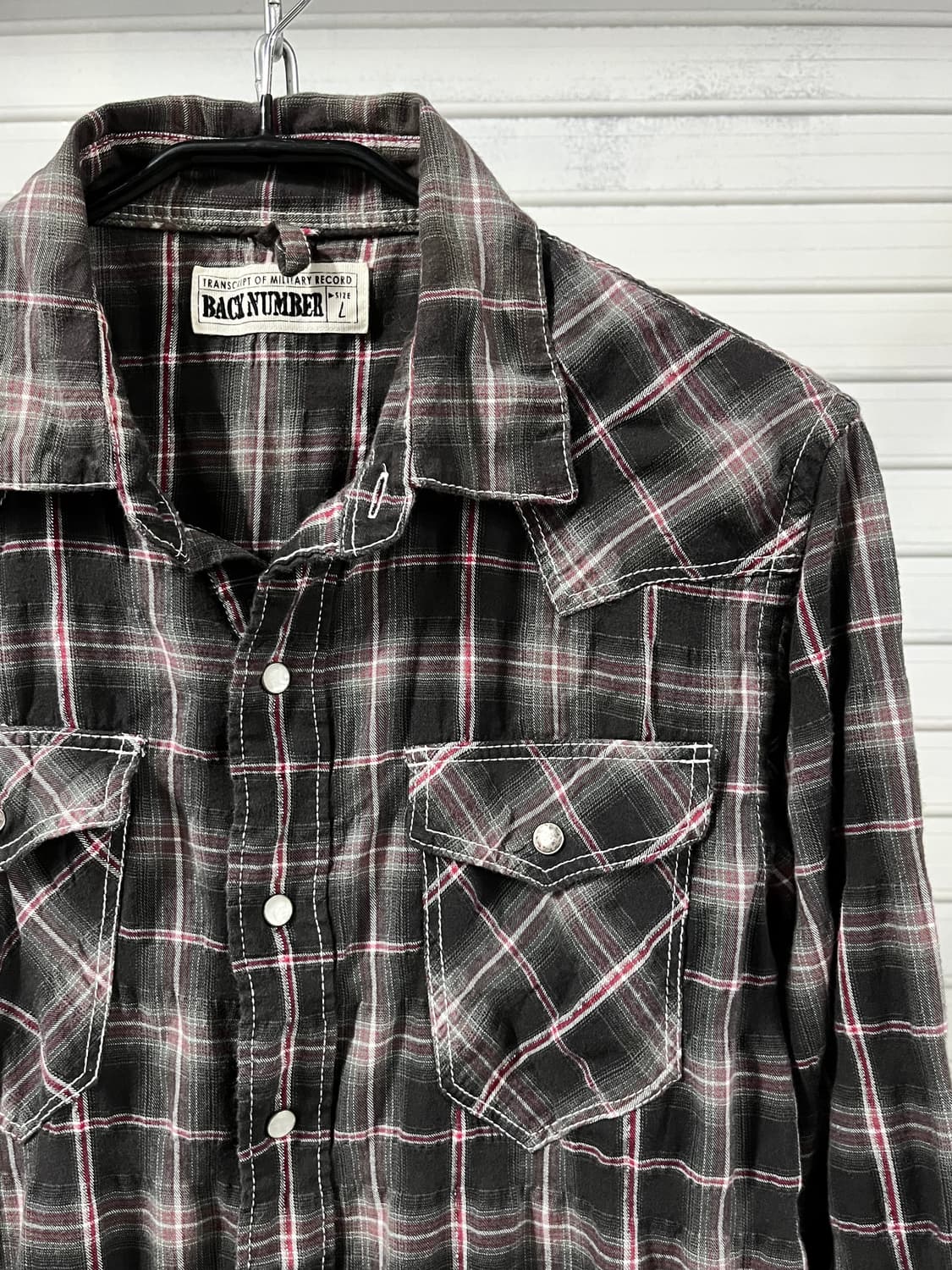 Back Number western shirt 상품이미지4