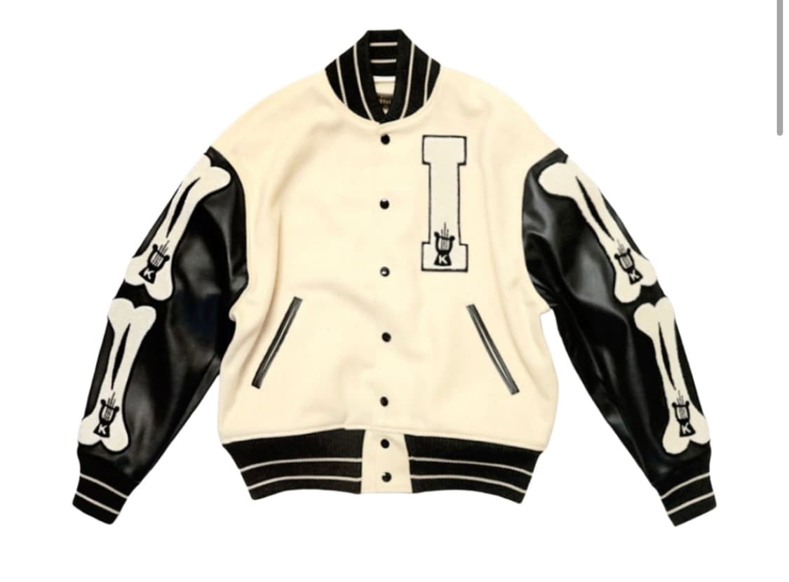 캐피탈 40s 울 아이파이브 바시티 자켓 키나리 상품이미지1