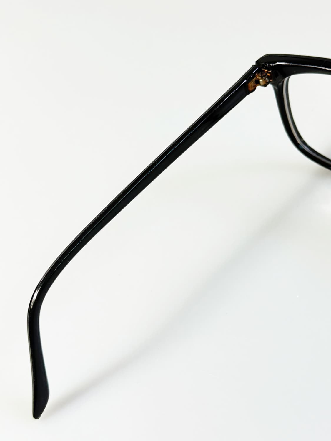 90s 클래식 블랙 뿔테 스퀘어 빈티지 안경 상품이미지7