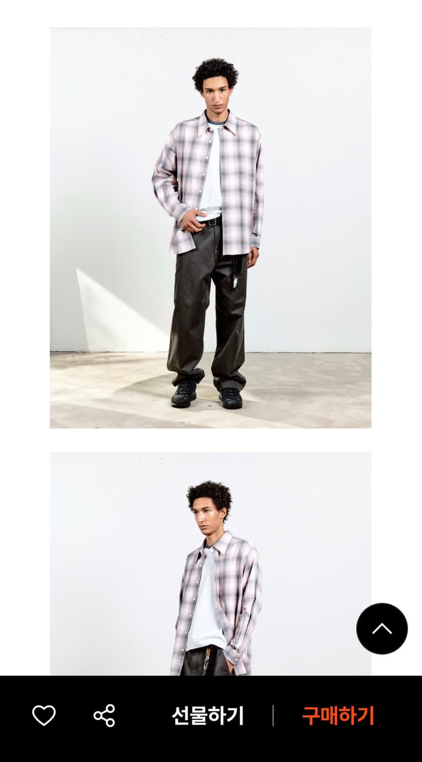 프렌치 워크 치노 팬츠 (차콜그레이) 상품이미지3