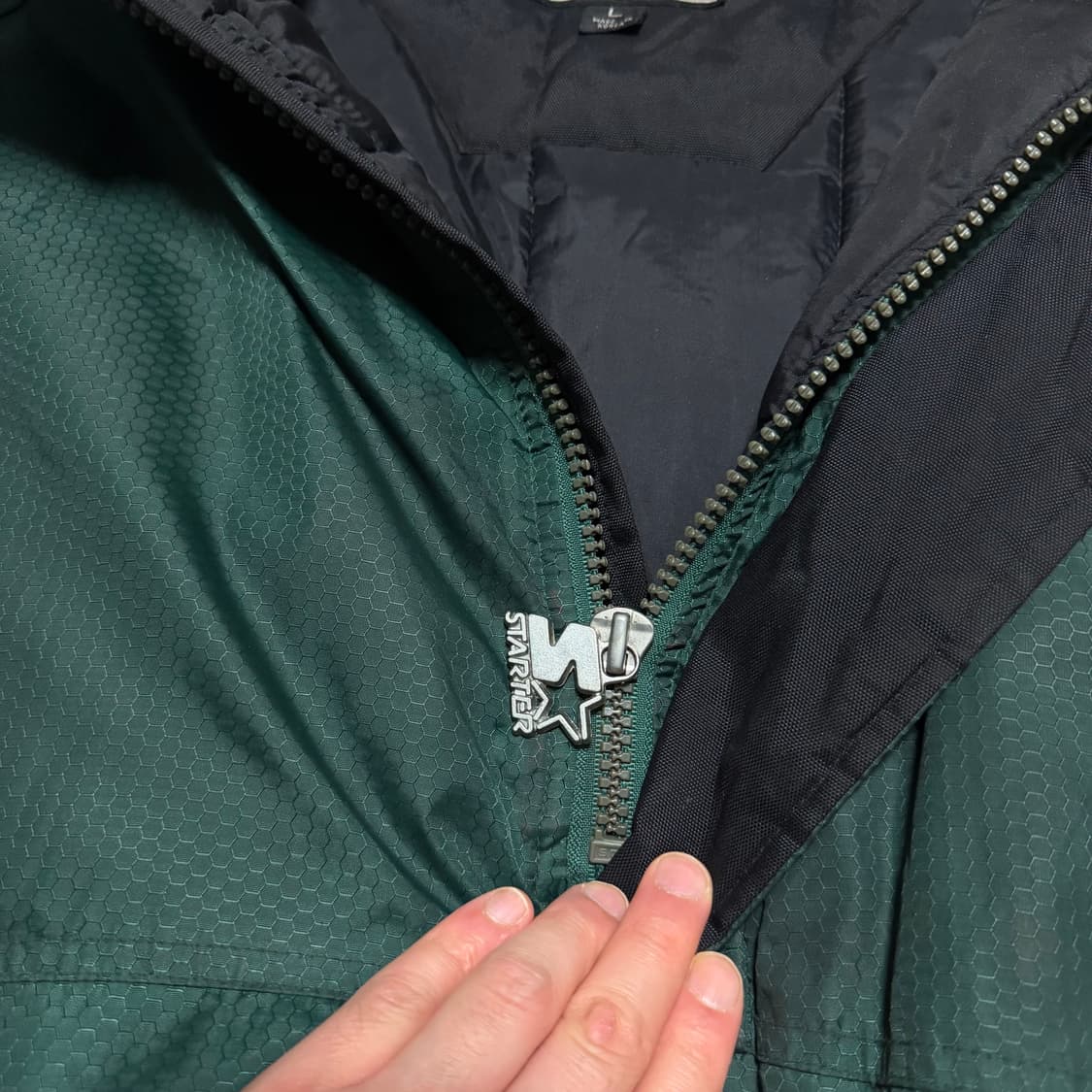 스타터 NFL 뉴욕 제츠 패딩 아노락 상품이미지5