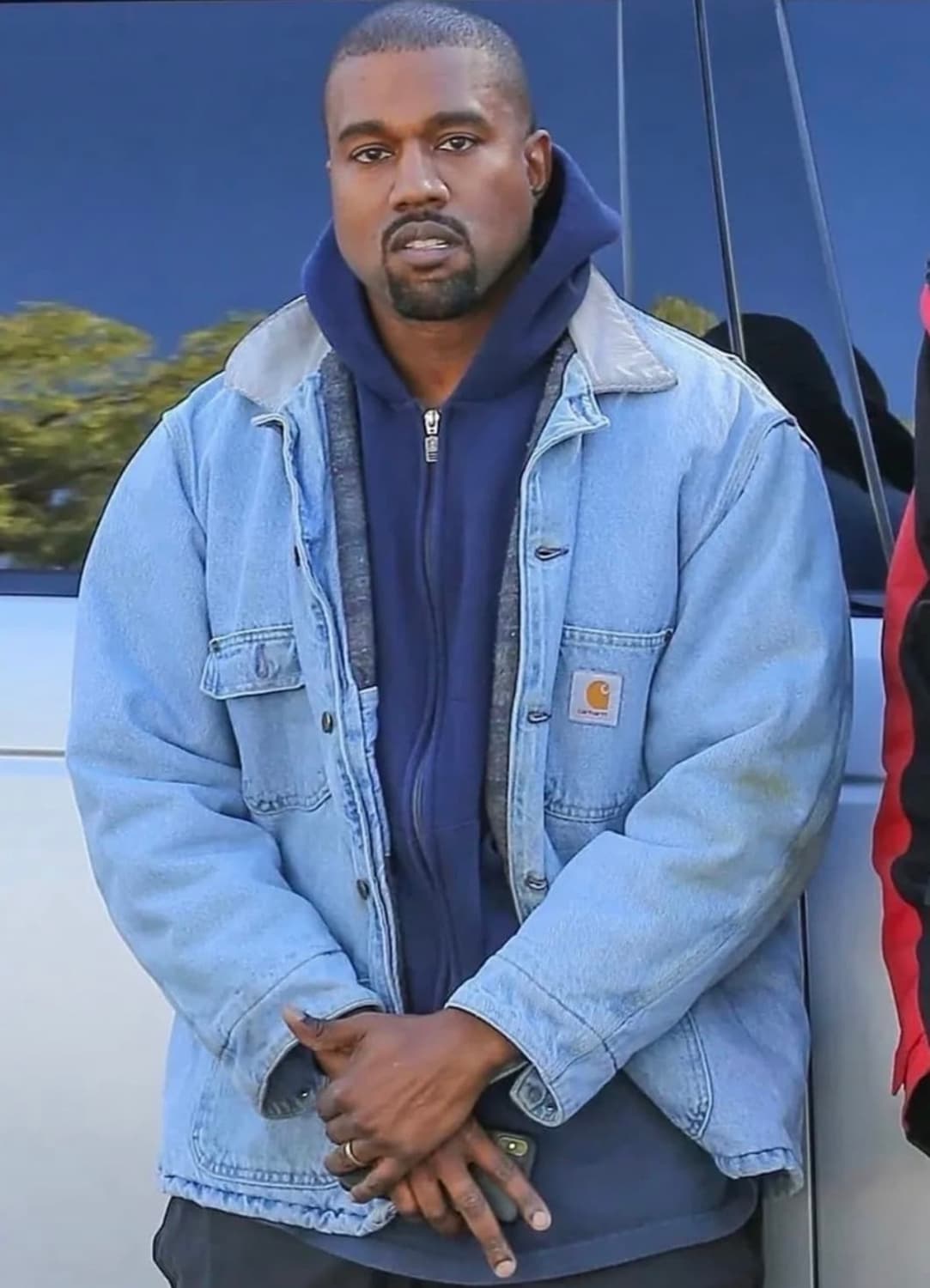 90s 빈티지 러셀 후드집업 네이비 M 상품이미지6