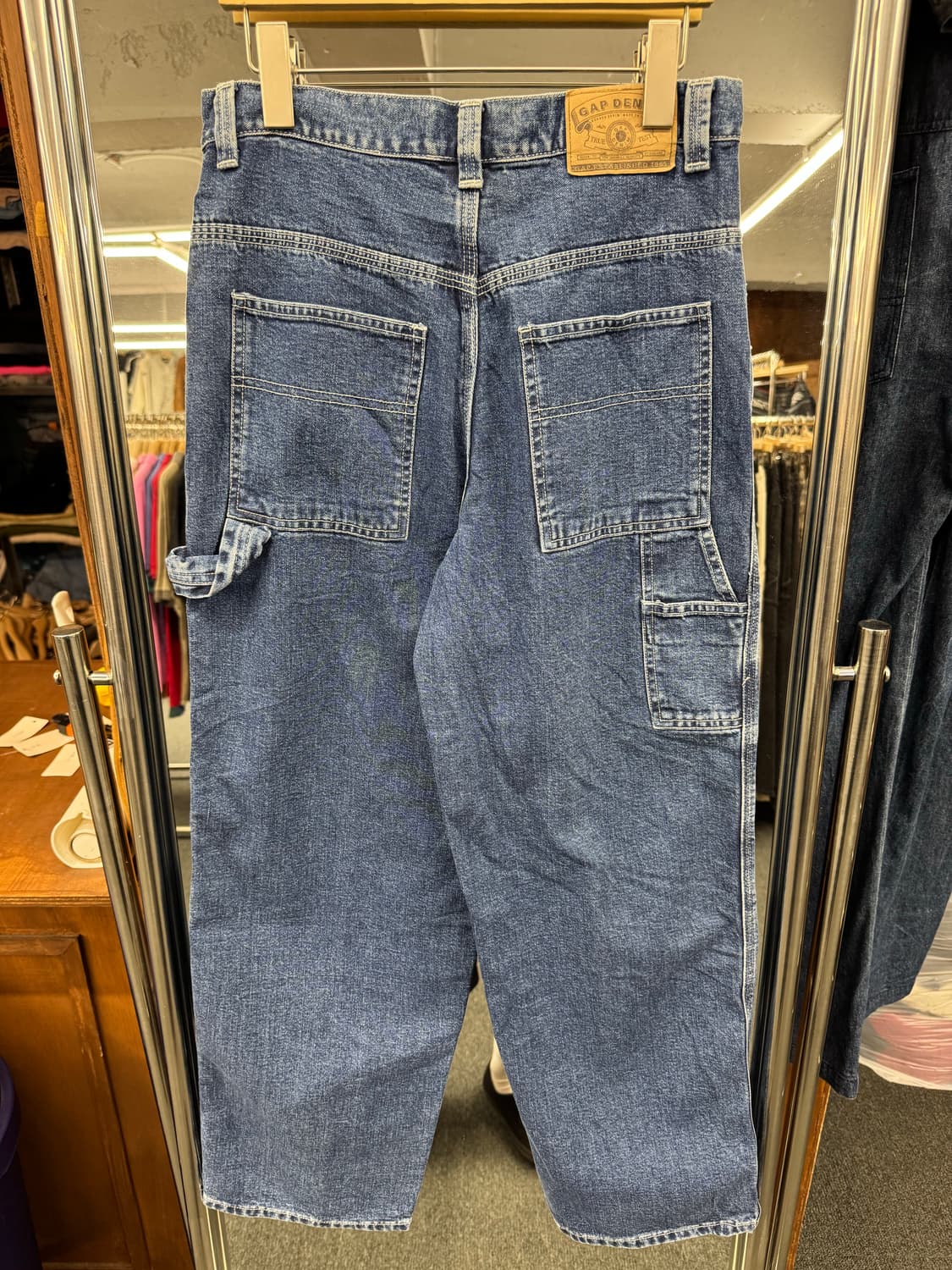GAP 여자 카펜터 데님 워크팬츠 상품이미지4