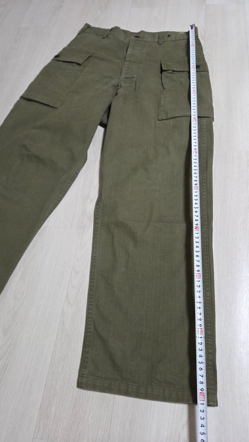 (착샷) 오어슬로우 투포켓 카고 팬츠 m43 퍼티그 상품이미지7