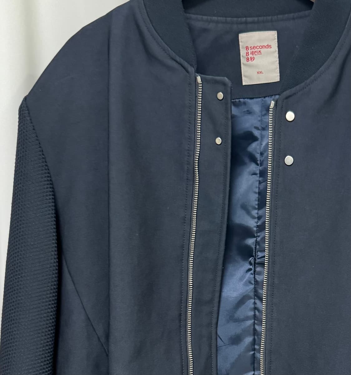 에잇세컨즈 네이비 블루종 XXL 상품이미지5