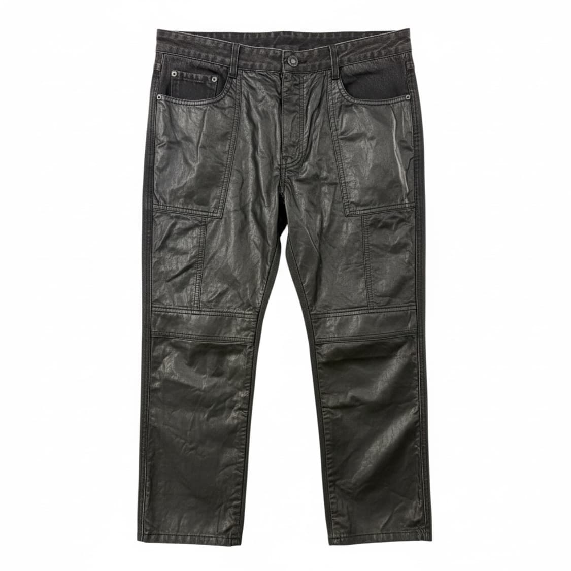 Juun.j two-tone leather pants 50 상품이미지1