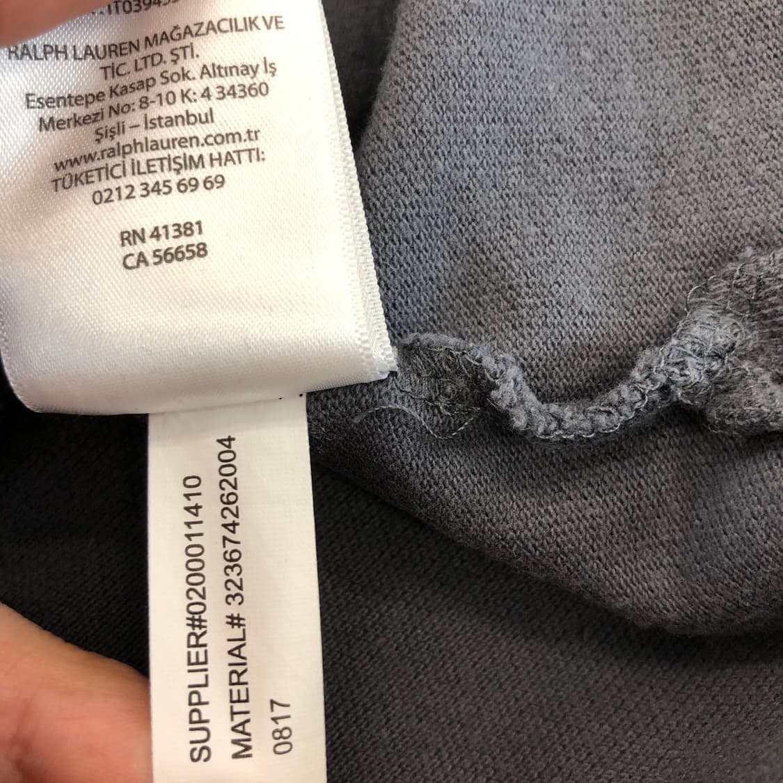 폴로 랄프로렌 화이트포니 카라티 66 상품이미지7