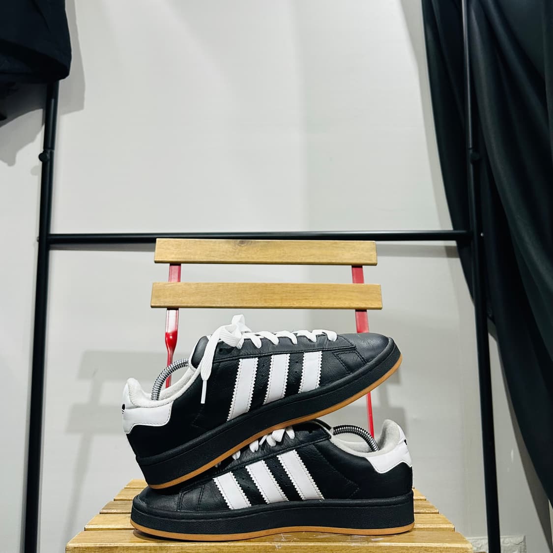 270) 아디다스 운동화 남성 남자 신발 캠퍼스 00s 블랙 스니커즈 상품이미지7