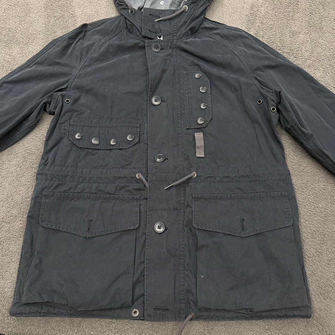 [정품/L] 90's 폴로 랄프로렌 밀리터리 후드 자켓 c1 상품이미지3