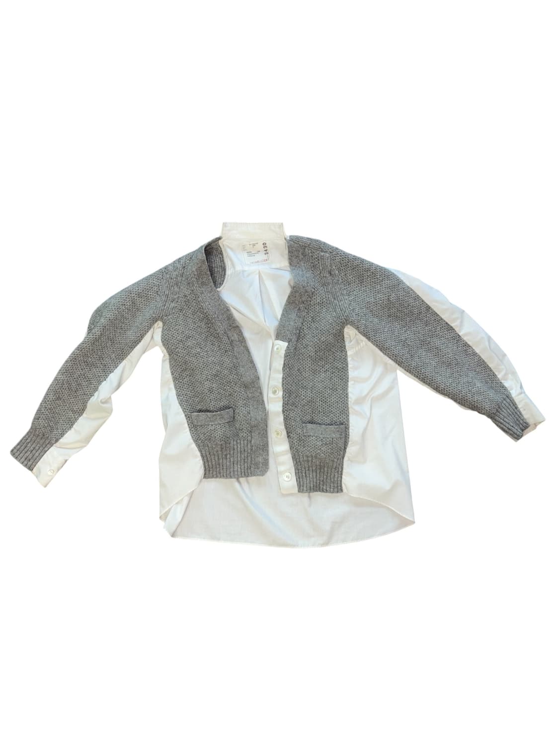 Sacai 셔츠가디건 17-03430 상품이미지4
