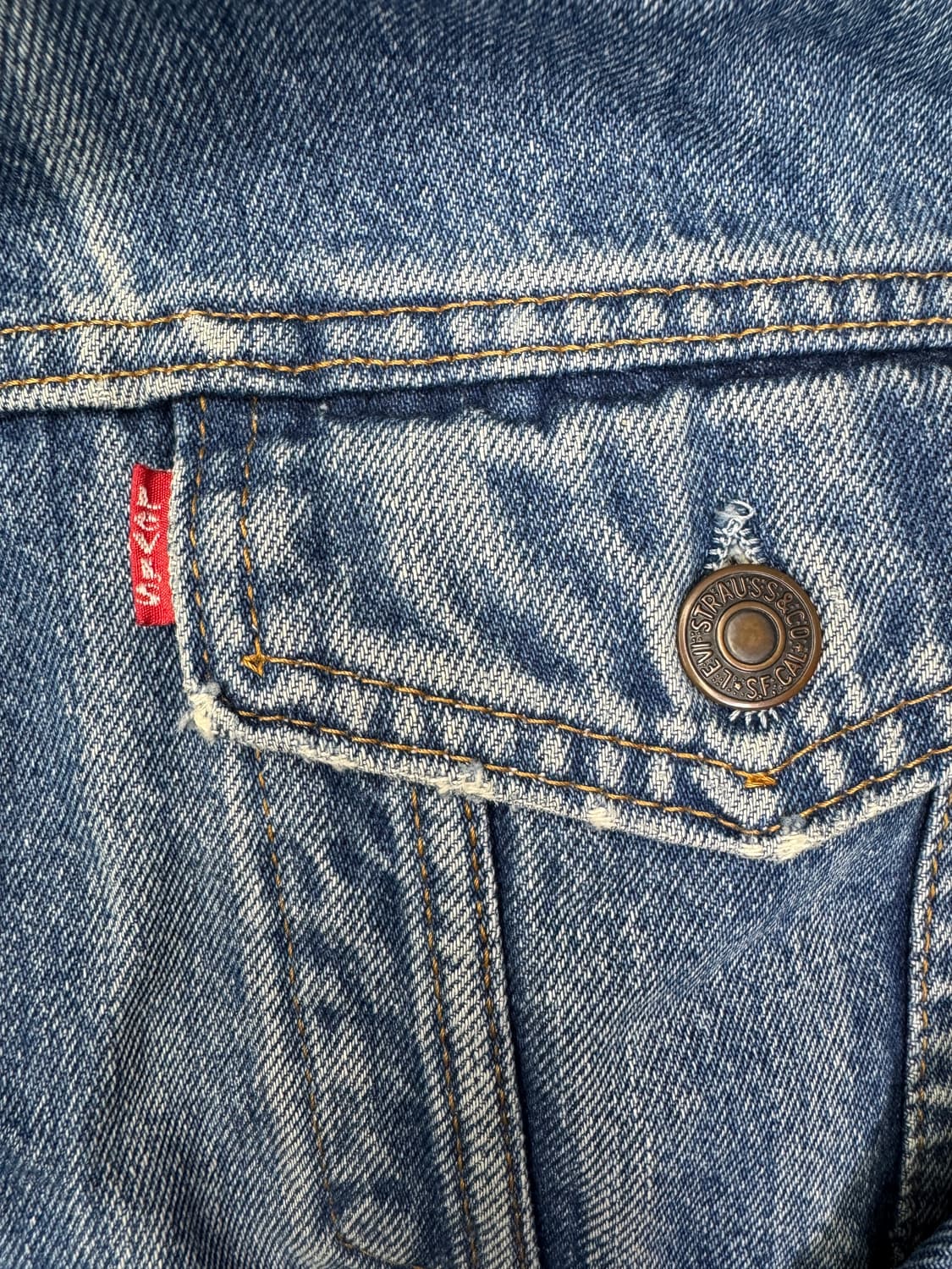 빈티지 리바이스 3세대트러커 자켓 XL 상품이미지3