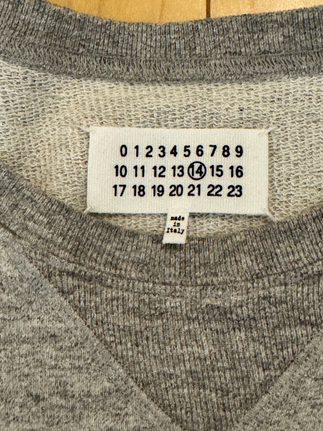 마르지엘라 맨투맨 셔츠 상품이미지2