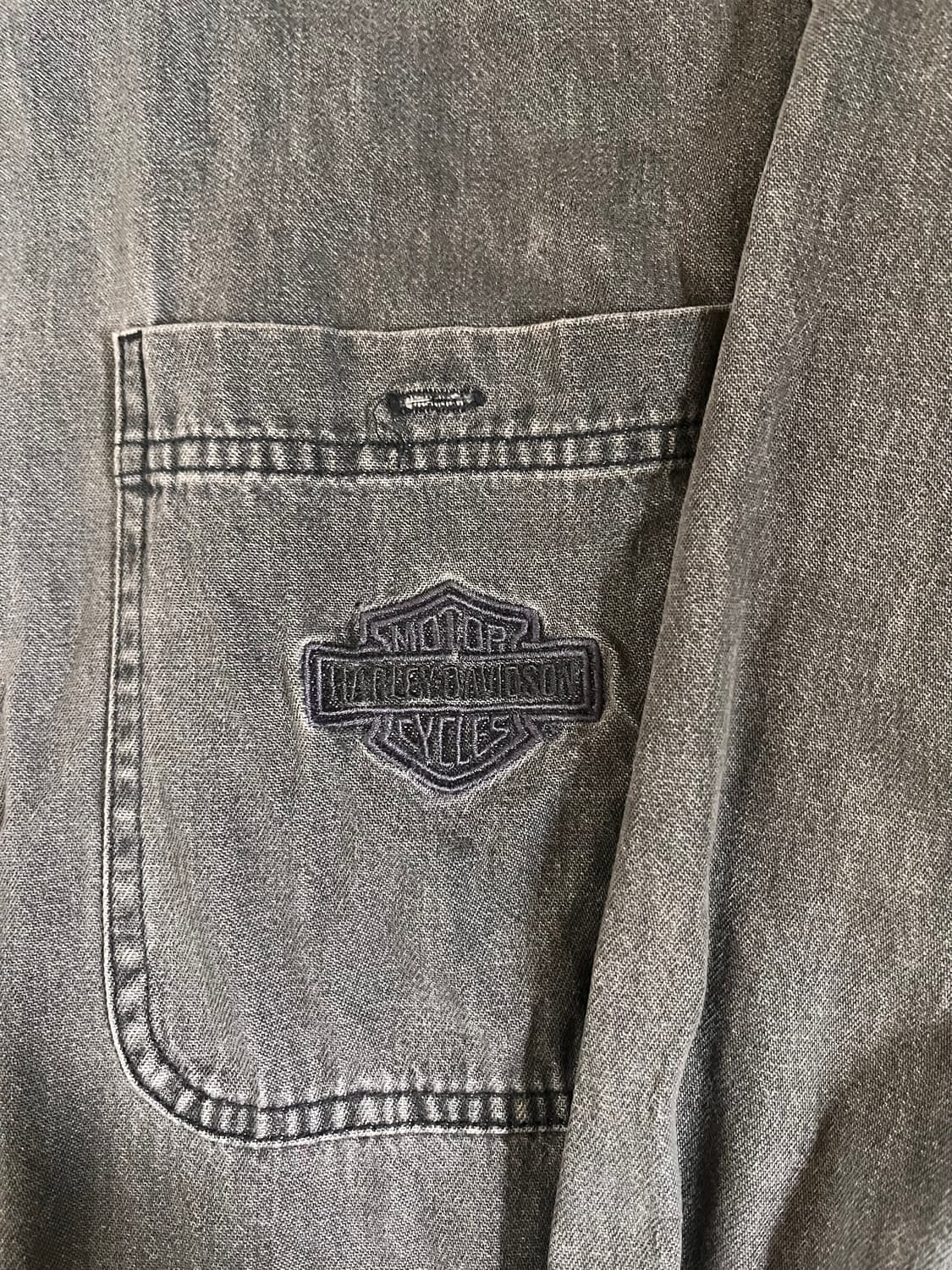 할리 데이비슨 데님 셔츠 상품이미지2