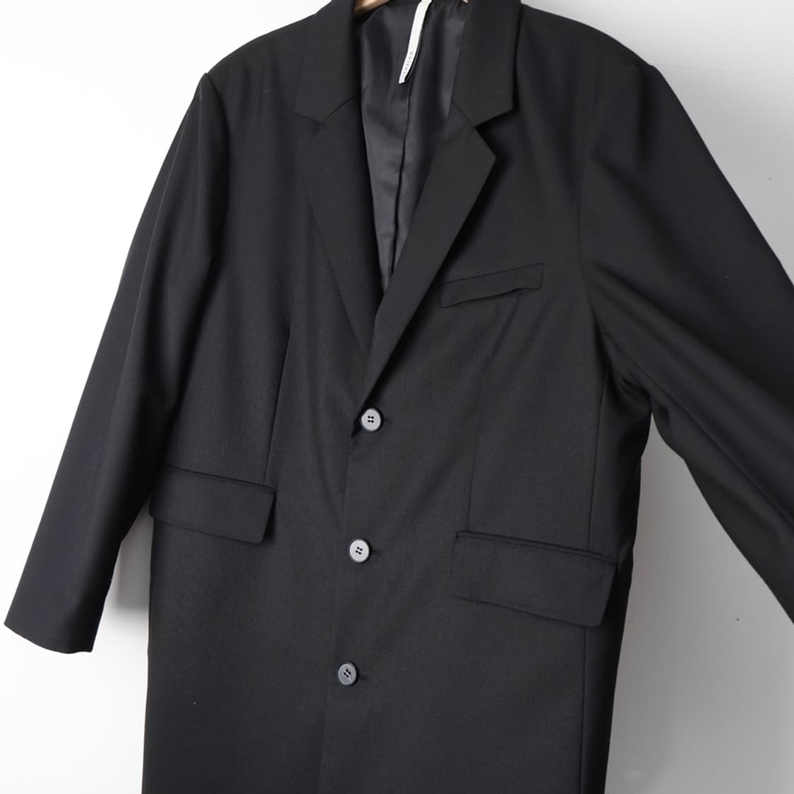 105/노이어 싱글 롱코트 상품이미지5