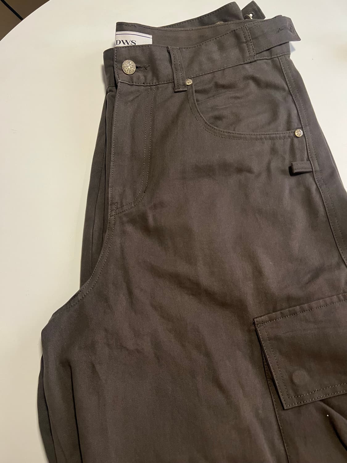 아이돈워너셀 Andy Twill Balloon Cargo Pants Br 상품이미지2