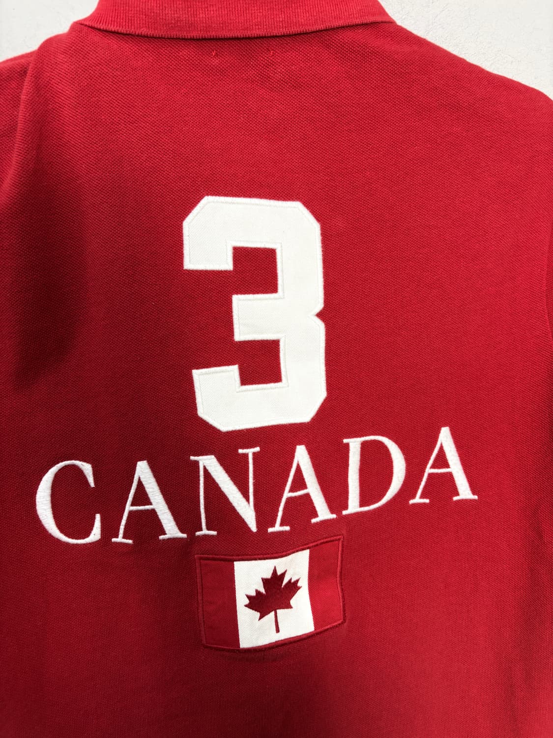 폴로랄프로렌 캐나다 빅포니 레드 폴로 셔츠 A3737 상품이미지6