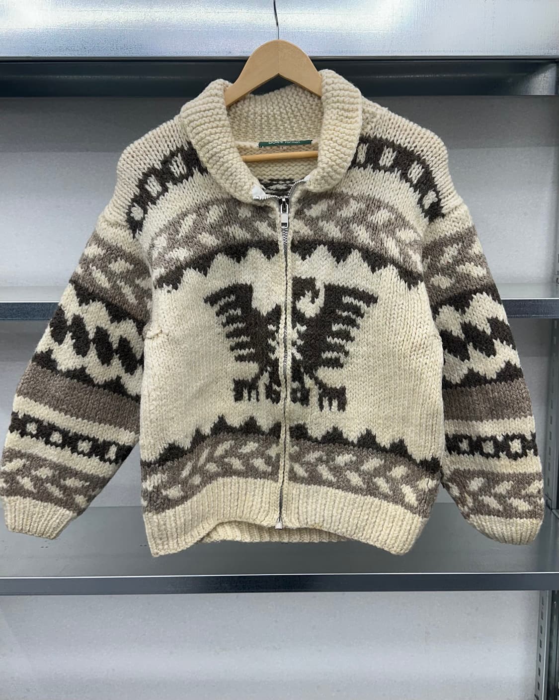 (WOMEN)빈티지 코위찬 가디건-M1619 상품이미지1