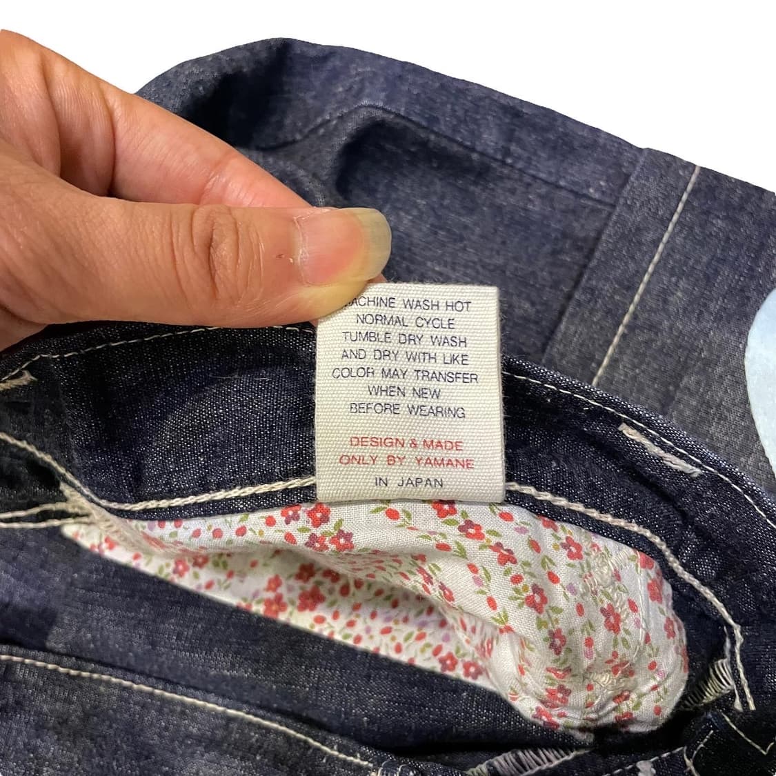 에비수 데님 카고 쇼츠 상품이미지8