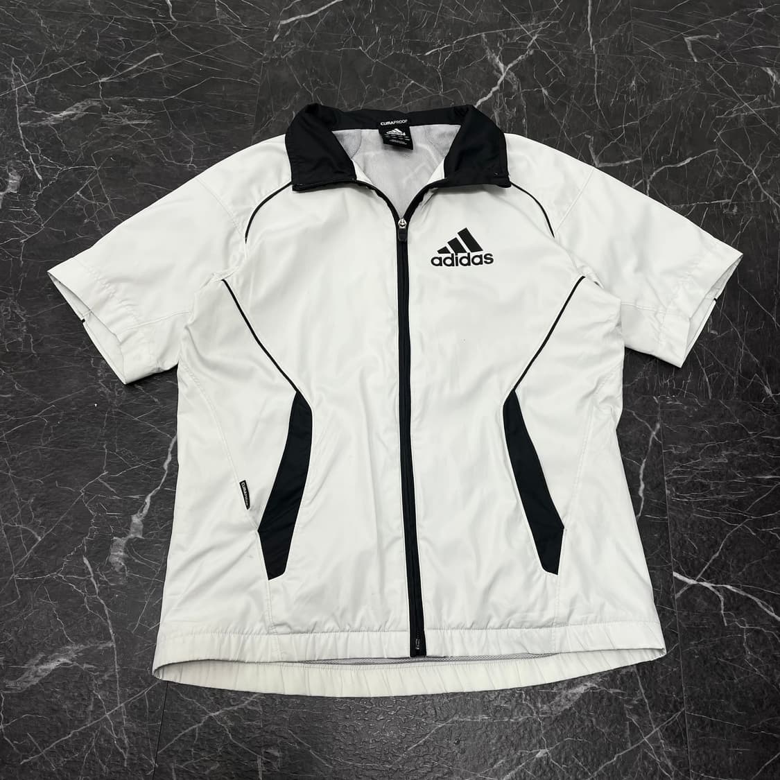 L 아디다스 하이넥 반팔 바람막이 자켓 상품이미지5