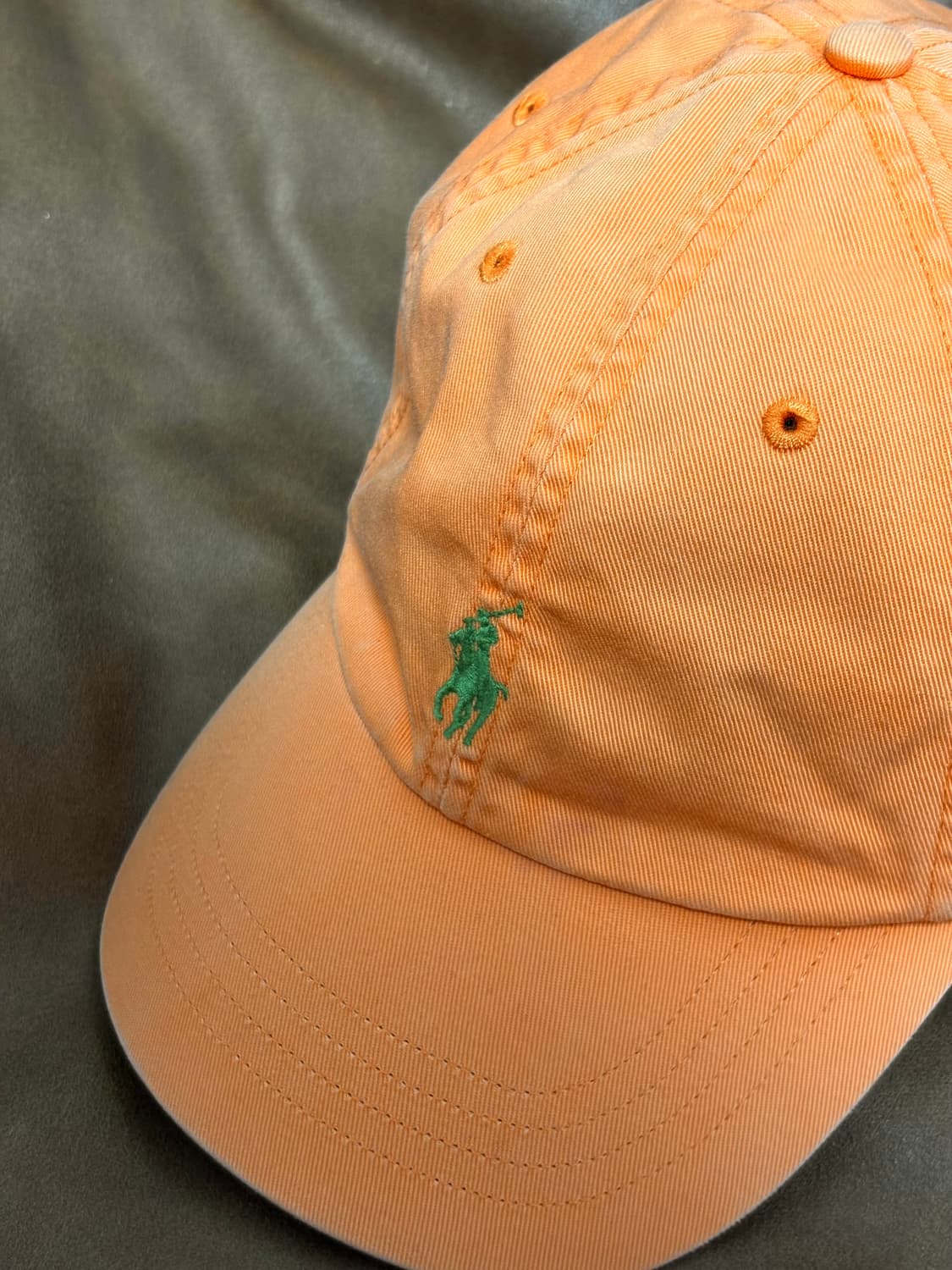 90s 폴로 랄프로렌 레더 스트랩 볼캡 상품이미지2
