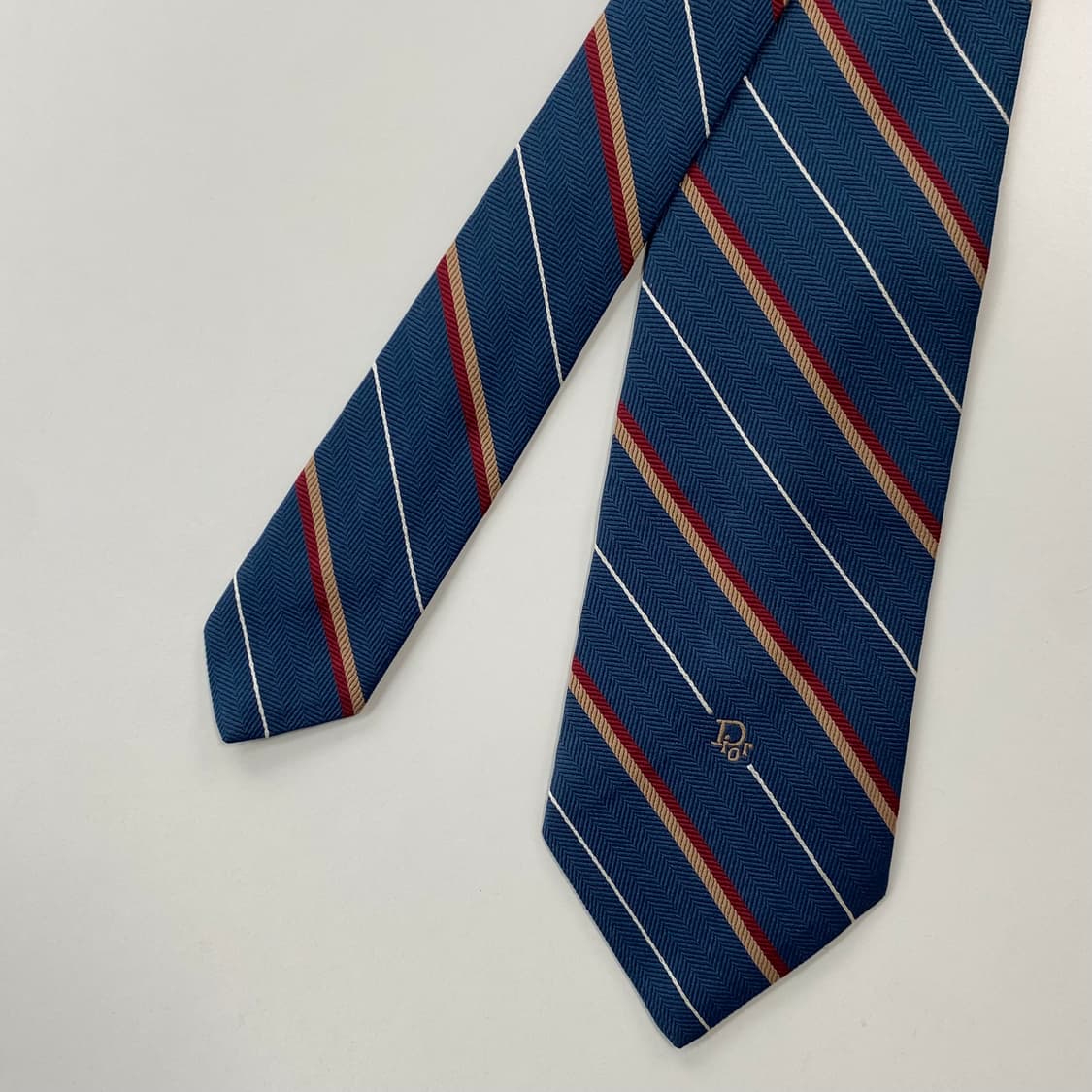 크리스찬 디올(Dior) 심플로고 명품 정품넥타이7.8cm 상품이미지1