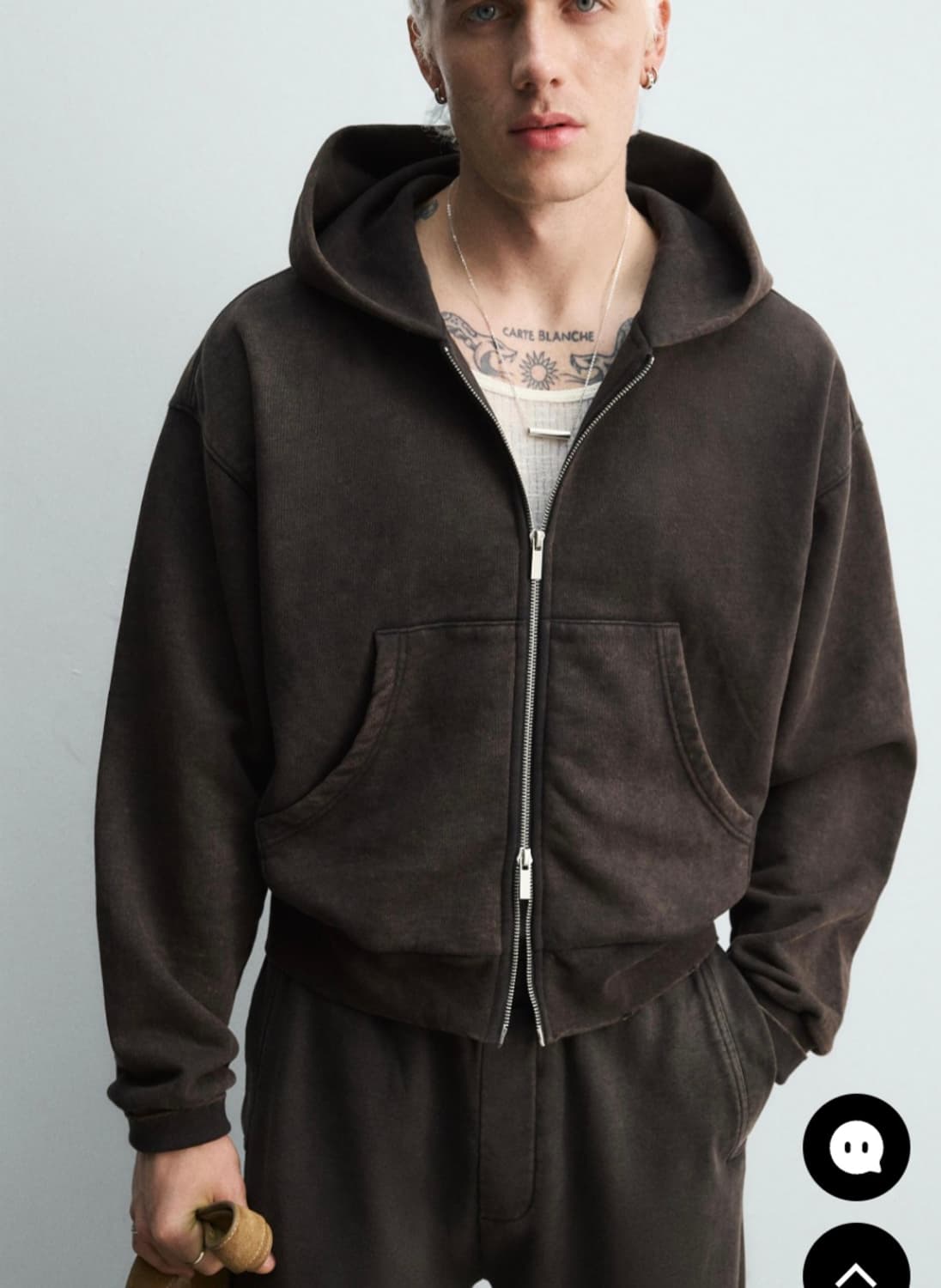 (삽니다) 자라 크롭핏 후드 상품이미지1