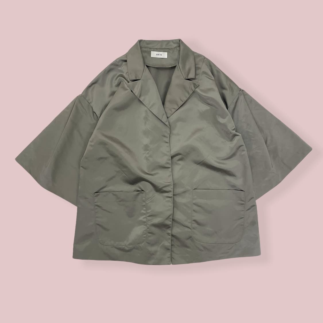 AKTE oversize nylon jacket 상품이미지1