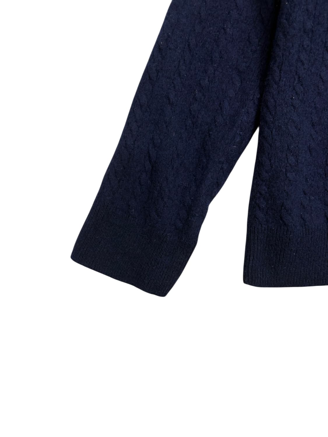 폴로 랄프로렌 네이비 니트 집업 상품이미지2