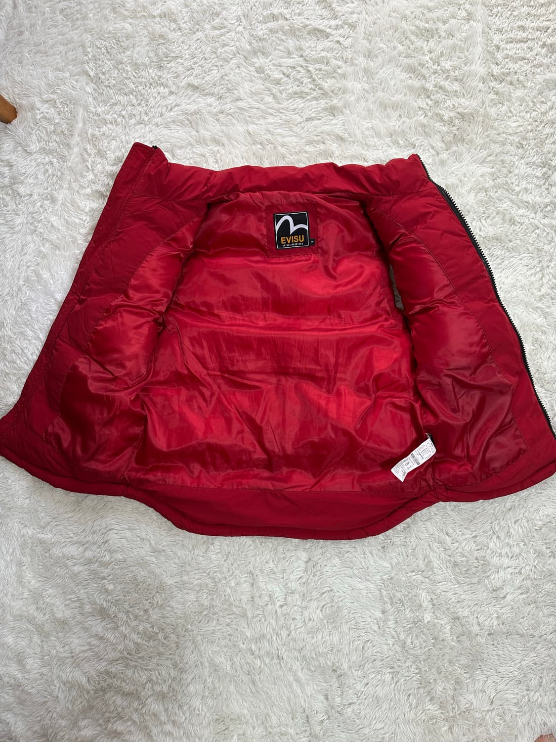 EVISU 패딩 조끼 90사이즈 상품이미지5