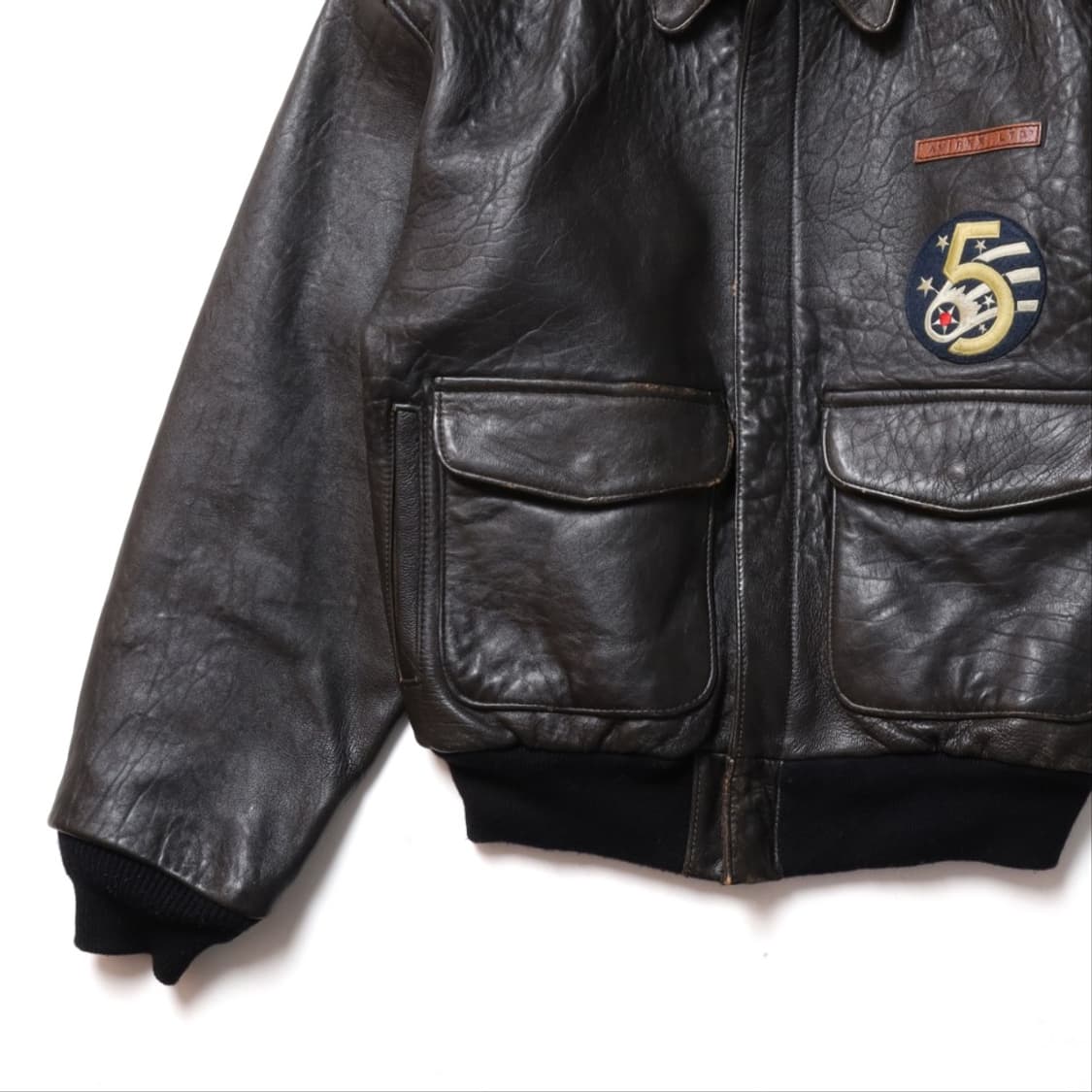 아비렉스 Avirex A-2 Airforce Leather Jacket
 상품이미지4